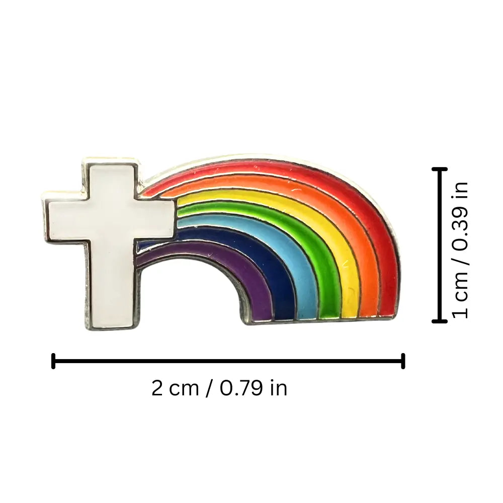 7 Colours Rainbow Pin